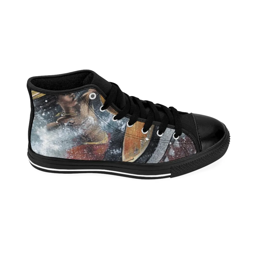 The Last Prince of Atlantis Women's High-Top Sneakers