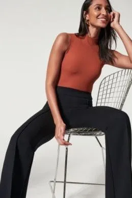 the perfect pant - hi rise flare - Classic Black