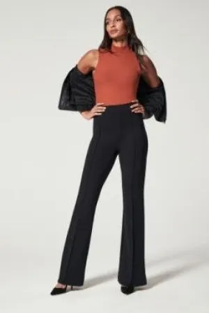 the perfect pant - hi rise flare - Classic Black