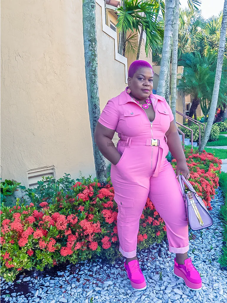 This Bumpa Zip-Up Front Jumpsuits For Women