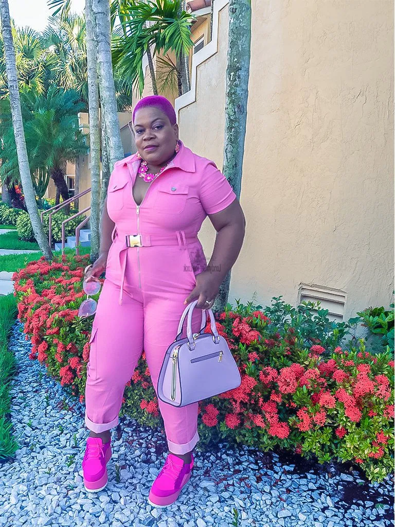 This Bumpa Zip-Up Front Jumpsuits For Women