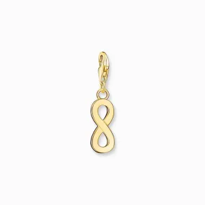Thomas Sabo Charm Pendant - Infinity Yellow-Gold Plated