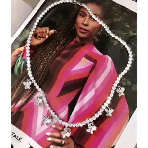 Timeless Butterfly Tennis Necklace