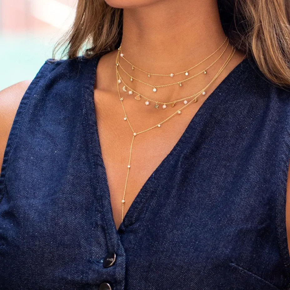 Tiny Clustered Pearl Choker