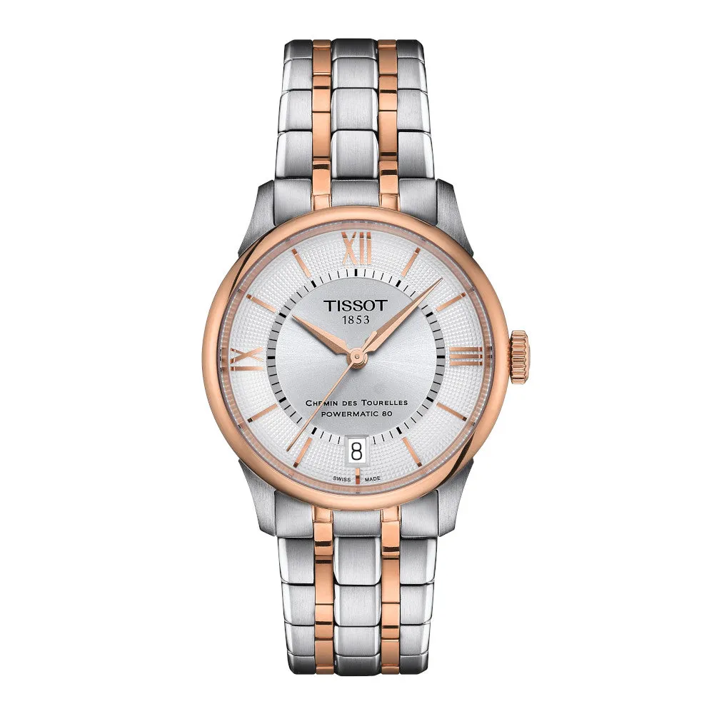 Tissot Chemin Des Tourelles Powermatic 80 (34mm) Ladies Two Tone Watch