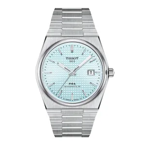 Tissot PRX Powermatic 80 Mens Stainless Steel Ice Blue Dial Watch