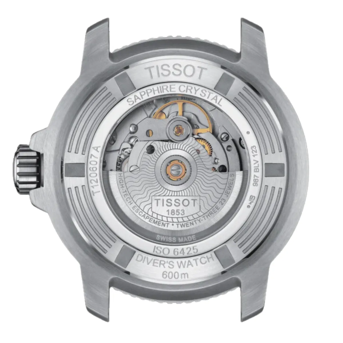 Tissot T1206071104101 T120.607.11.041.01 Seastar 2000 Professional Powermatic 80 Watch