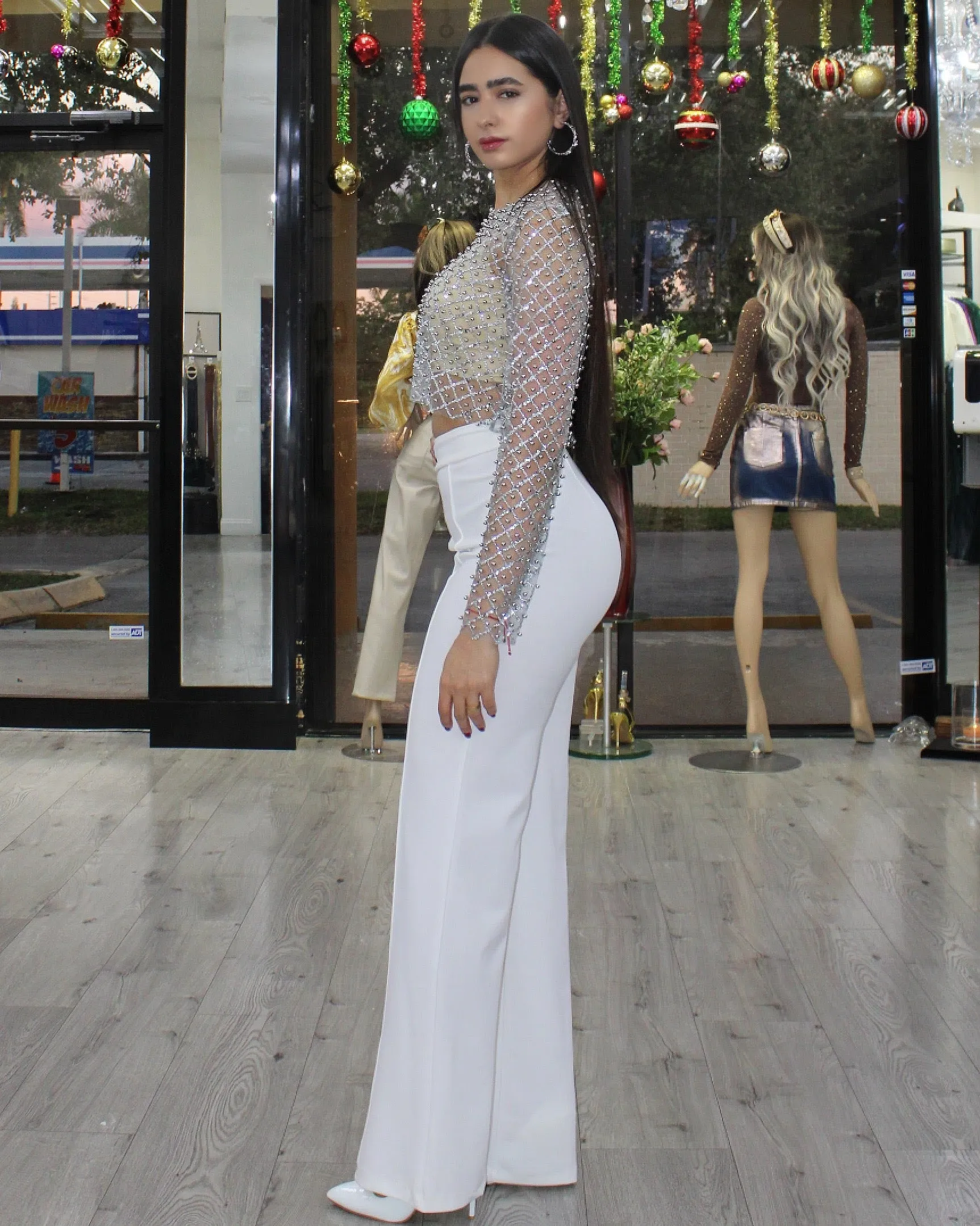 Touch Of Style Palazzo Pants White
