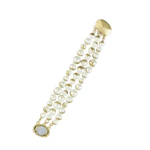 Trendy Vintage Chain  Choker Pearl Necklaces