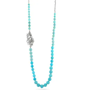 TURQUOISE BEADS NECKLACES #292TQ1601 (8E1)