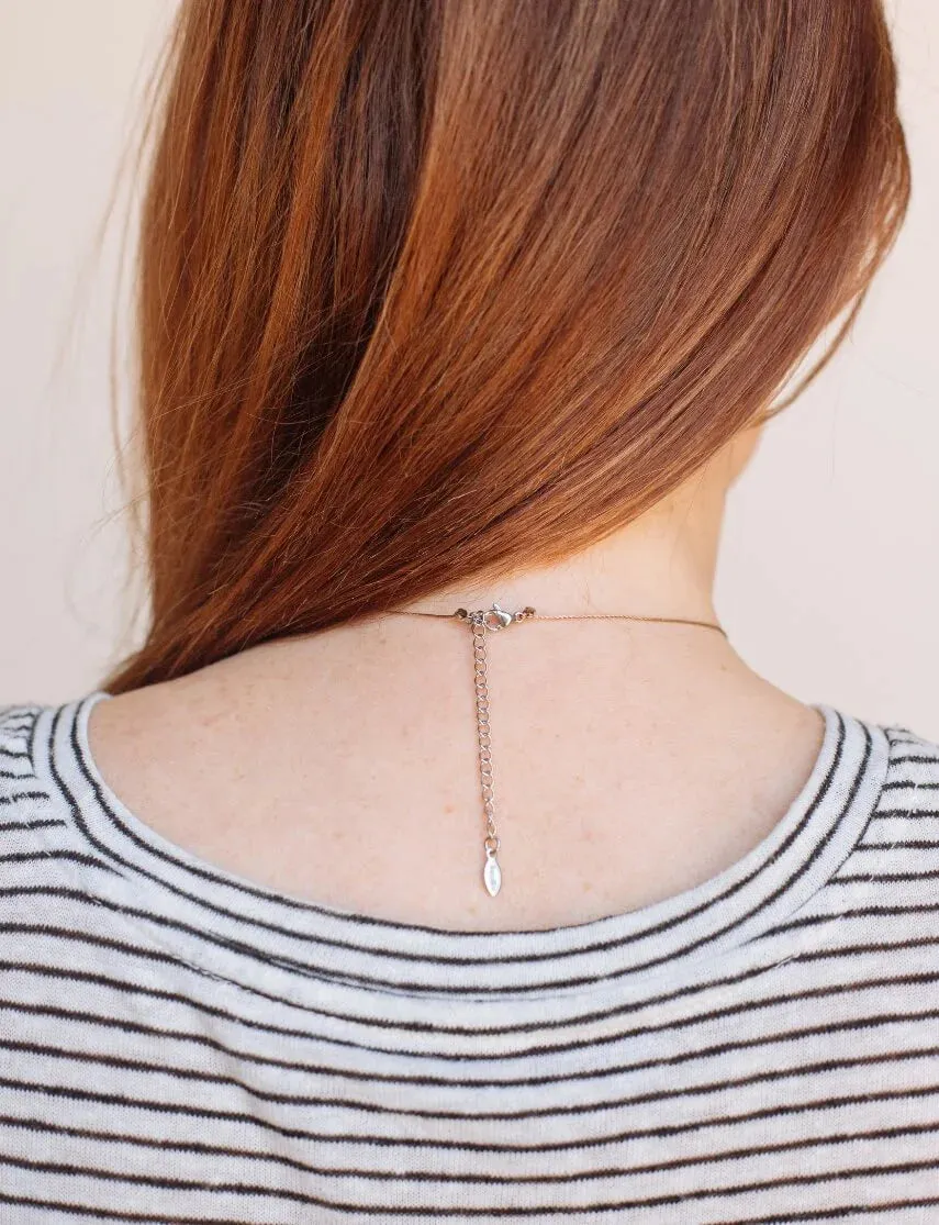 Turquoise Blue Crystal Soul Shine Necklace for Friendship