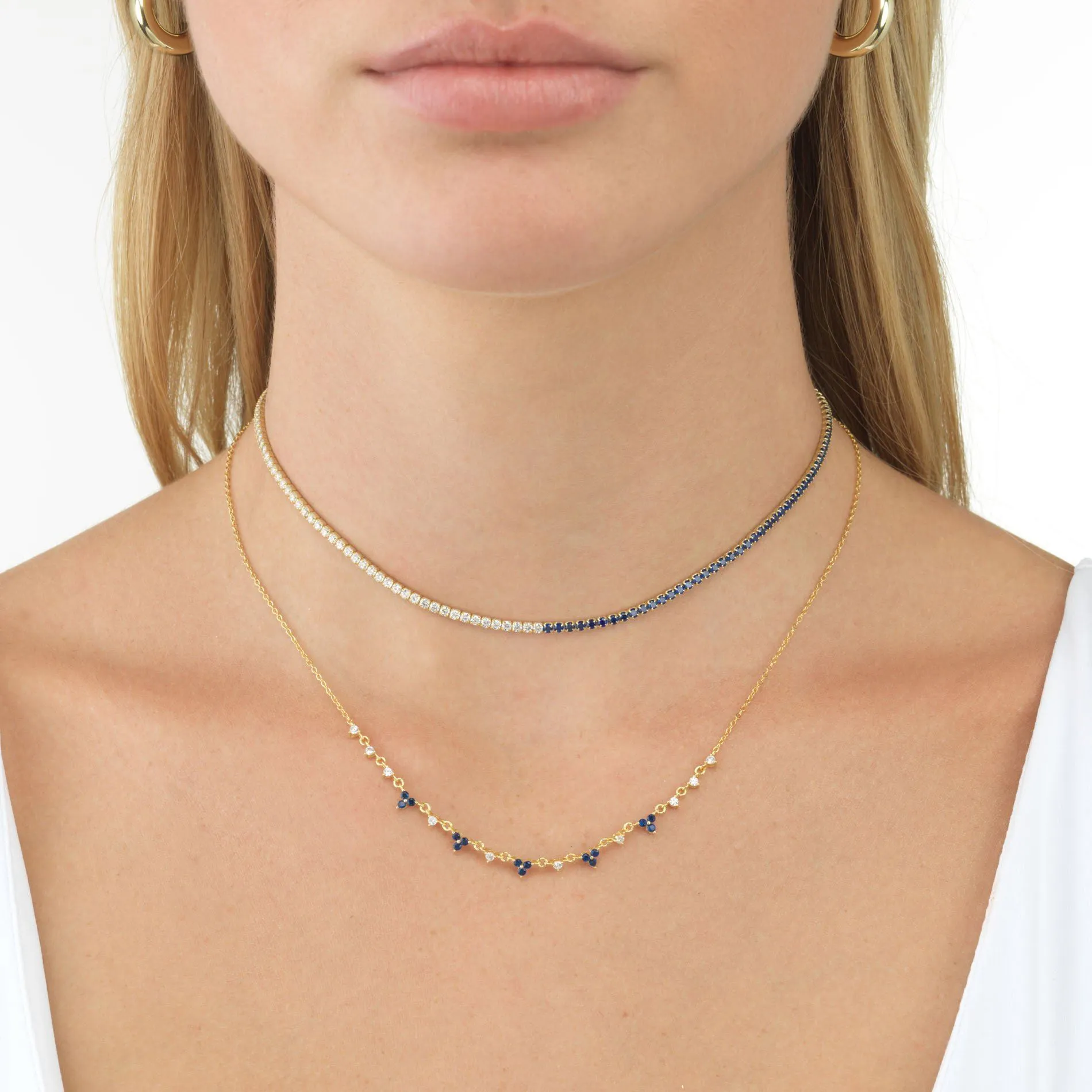 Two-Tone Tennis Choker