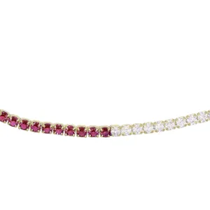 Two-Tone Tennis Choker