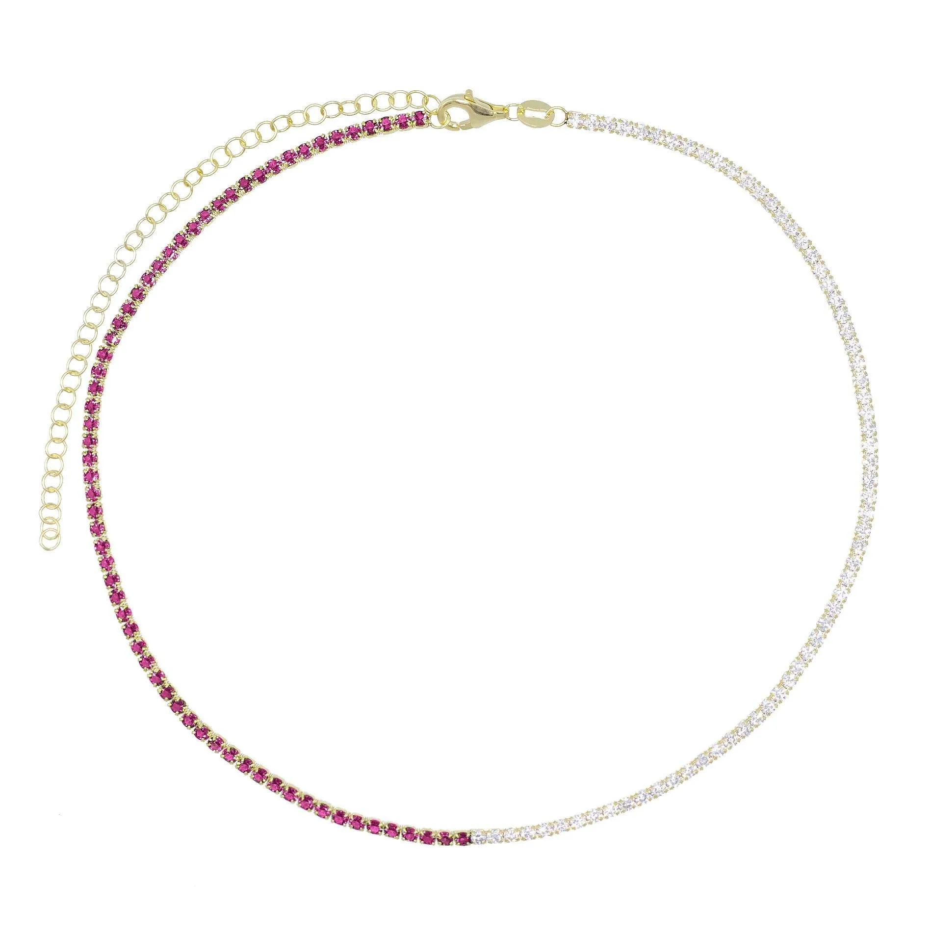 Two-Tone Tennis Choker