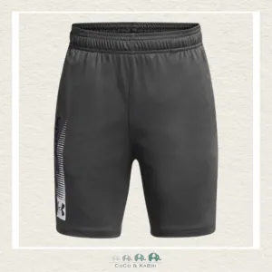 Under Armour Youth Boys' Tech™ Wordmark Shorts Castlerock