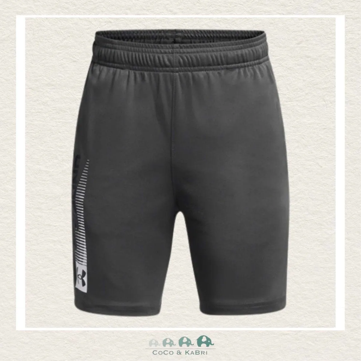 Under Armour Youth Boys' Tech™ Wordmark Shorts Castlerock