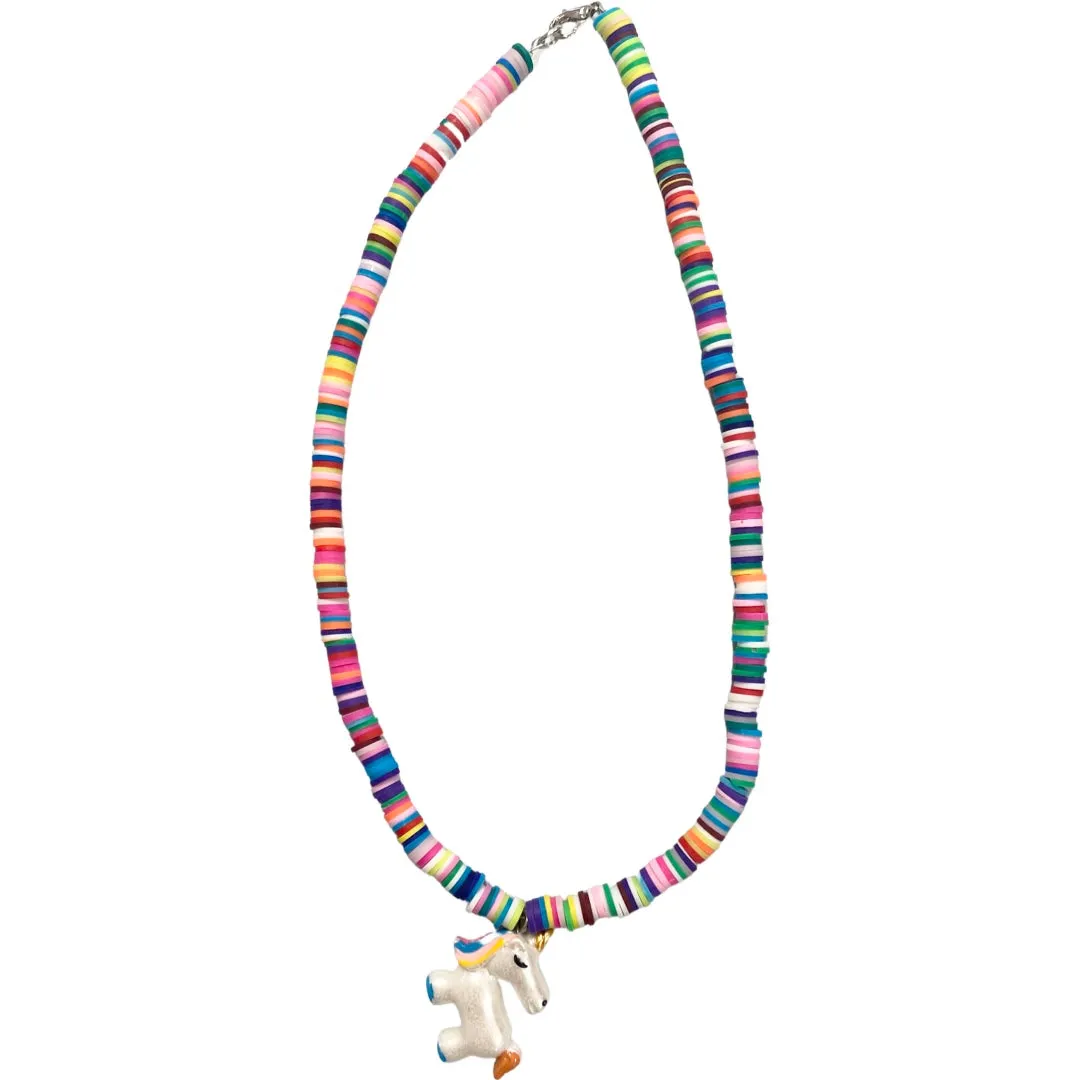 Unicorn Beaded Necklace