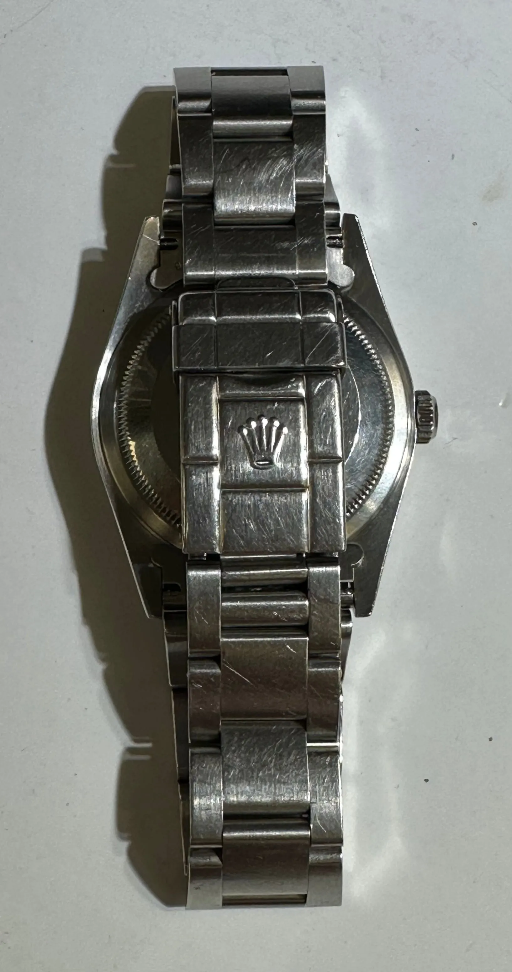 UNPOLISHED Rolex Explorer I Black 36mm Automatic Stainless Oyster Watch 14270