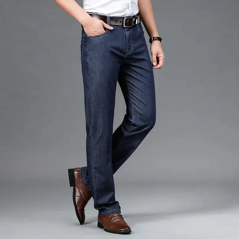 UrbanEdge Mid-Waist Straight Jeans
