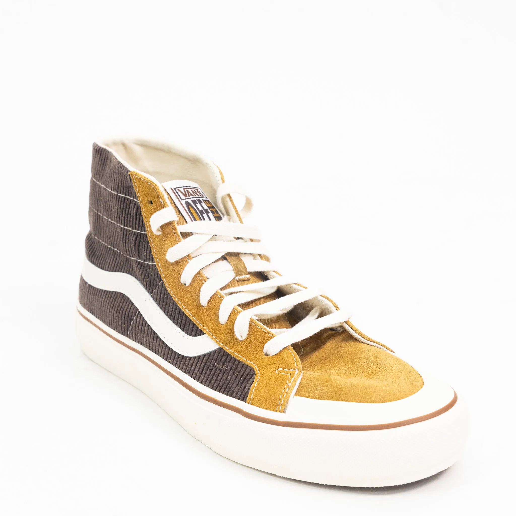 Vans Sk8-Hi 138 Decon VR3 SF - Salt Wash Corduroy Mustard