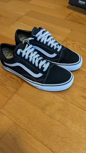 VANS Suede Canvas Schwarz-weiss (EUR42)