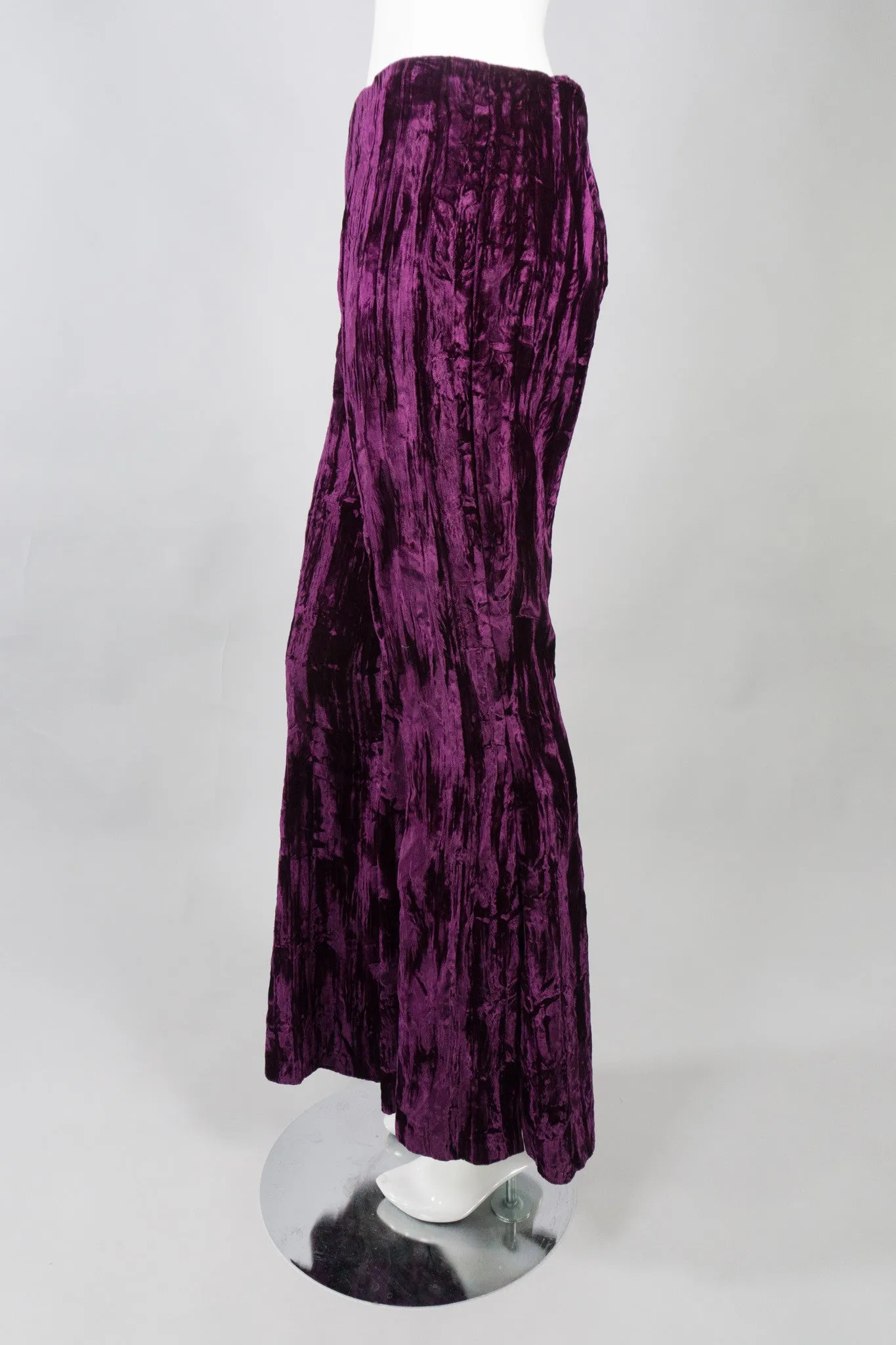 Velvet Flare Pant