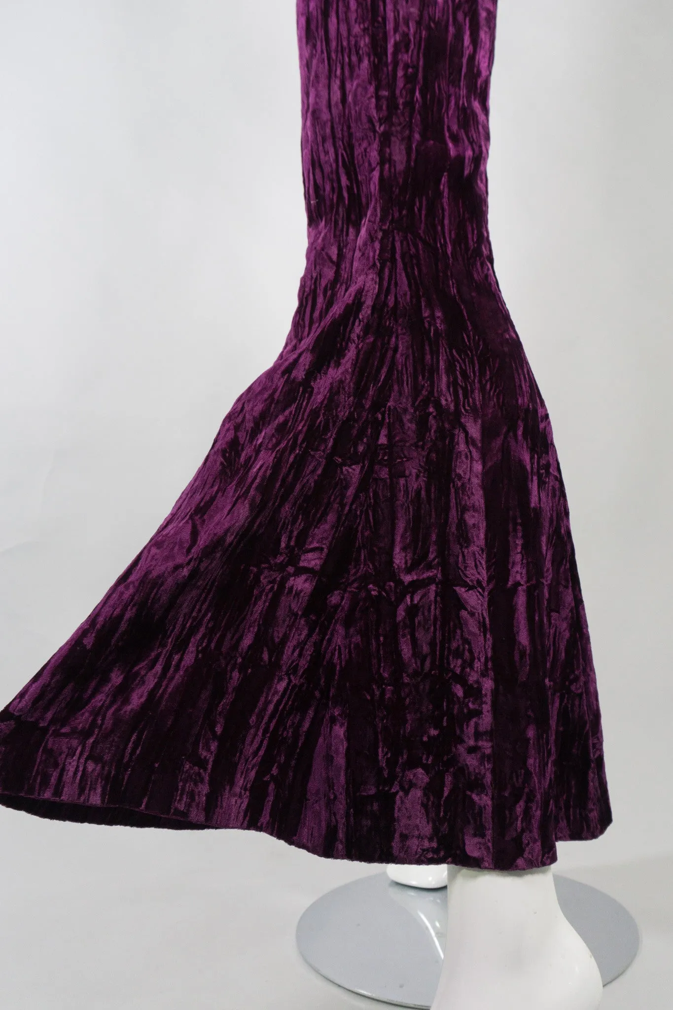 Velvet Flare Pant