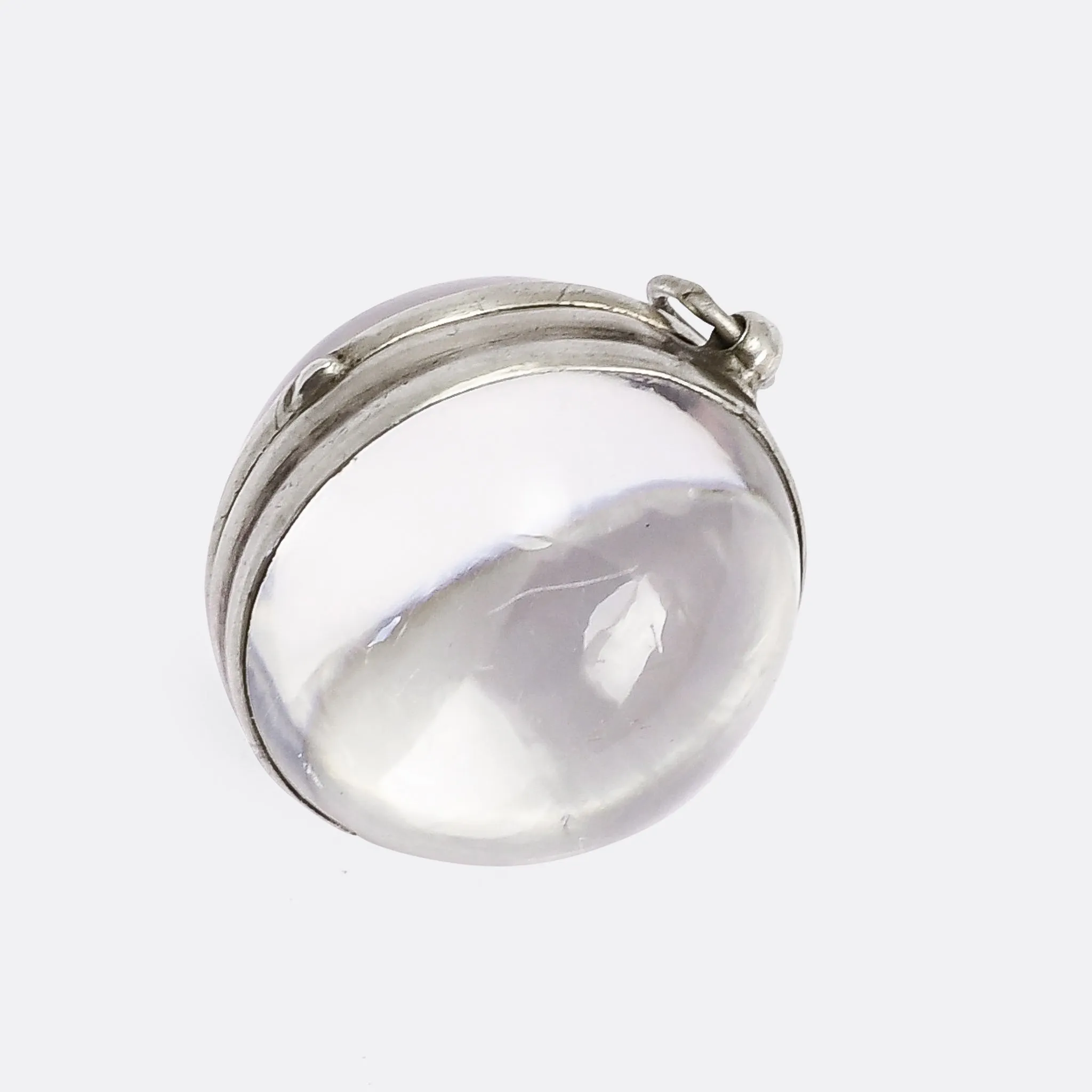 Victorian Rock Crystal "Pool of Light" Locket