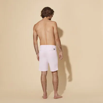 VILEBREQUIN Men Tencel Bermuda Shorts Solid