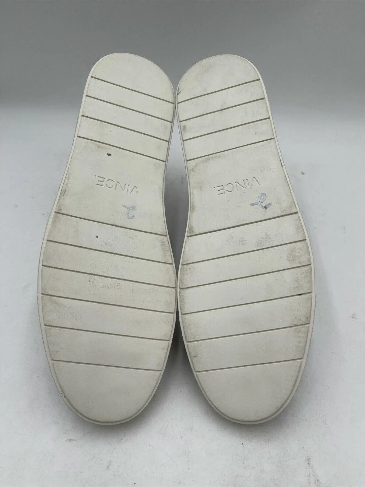 Vince Women's Blair Slip On Sneakers Gray Size 11M/41 - Very Good