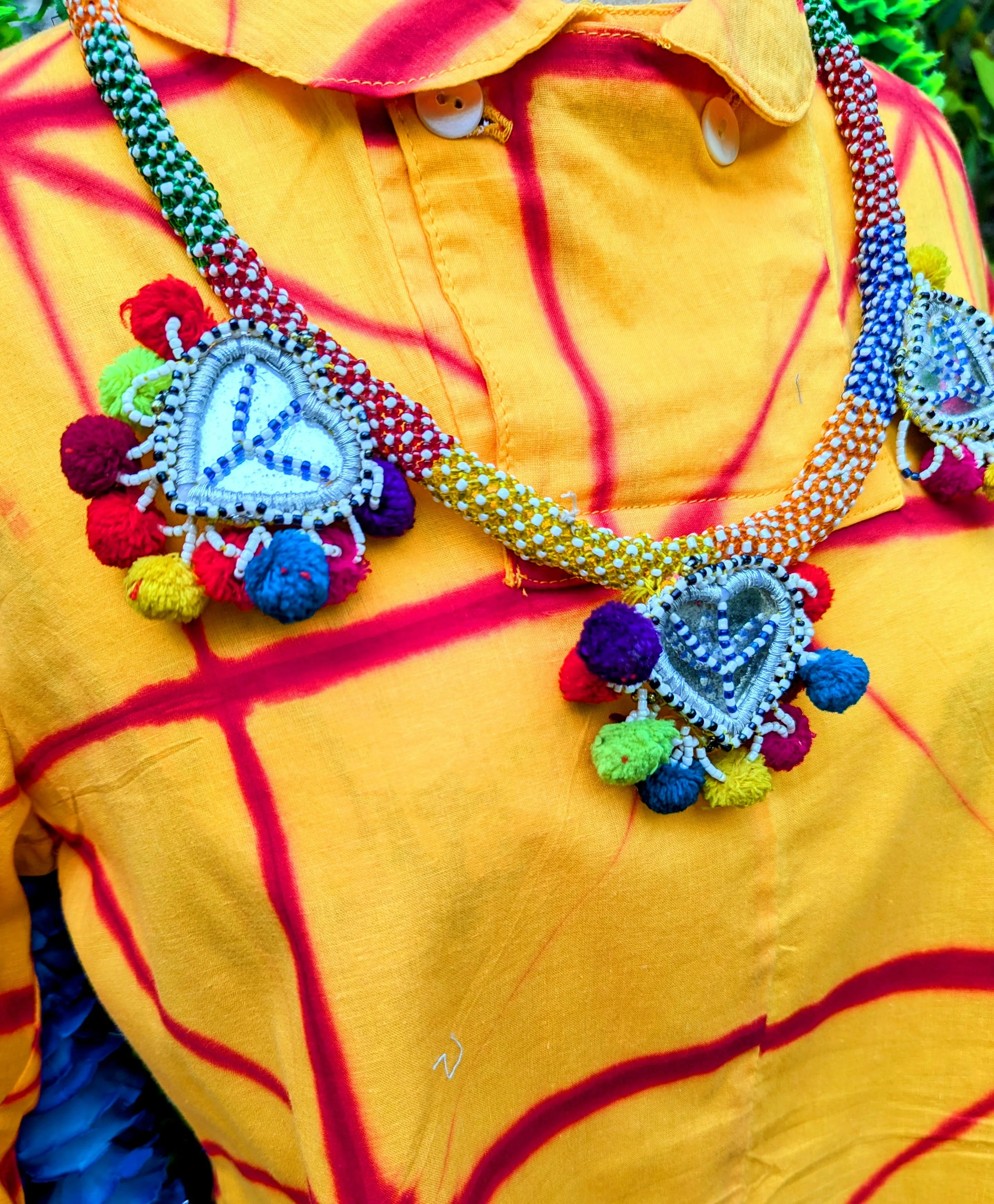 Vintage Afghan kuchi fancy necklaces.