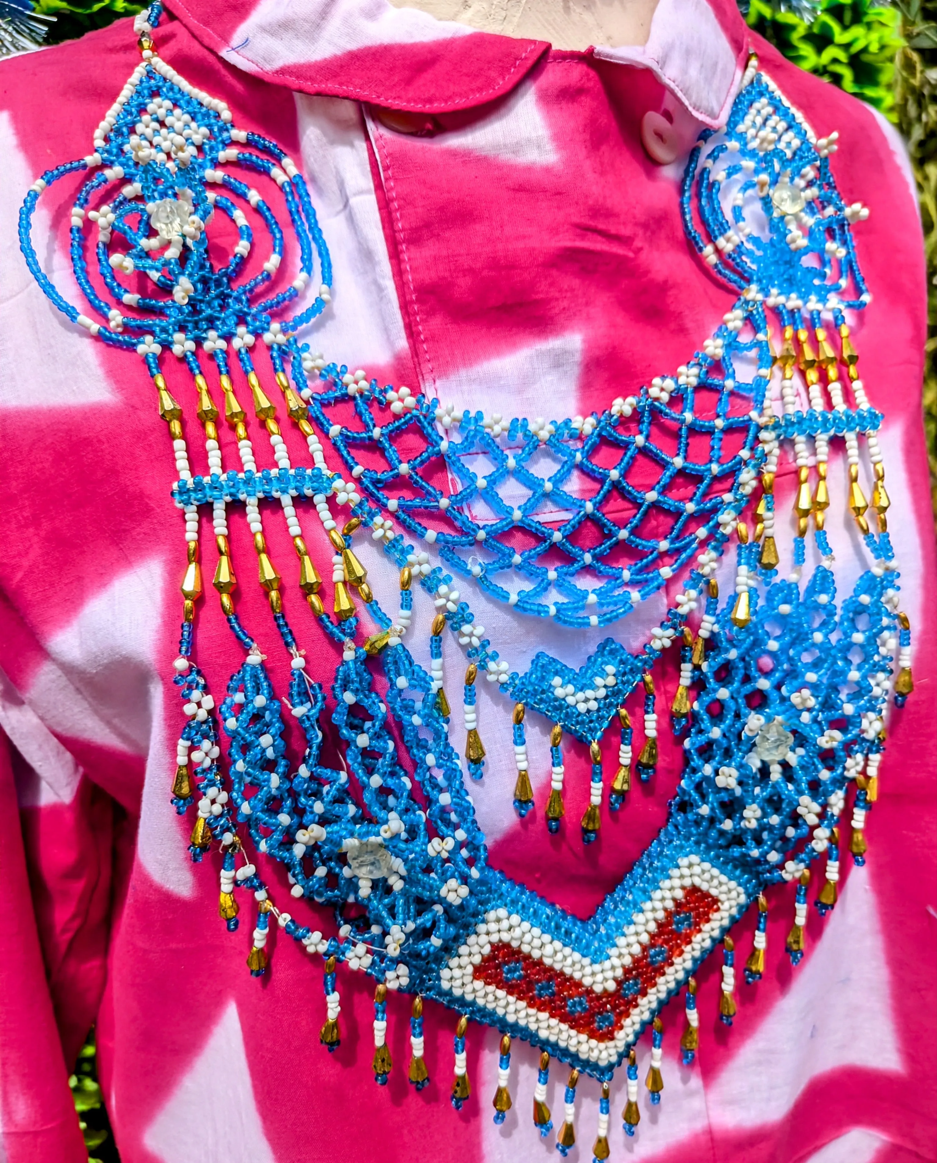 Vintage Afghan kuchi fancy necklaces.