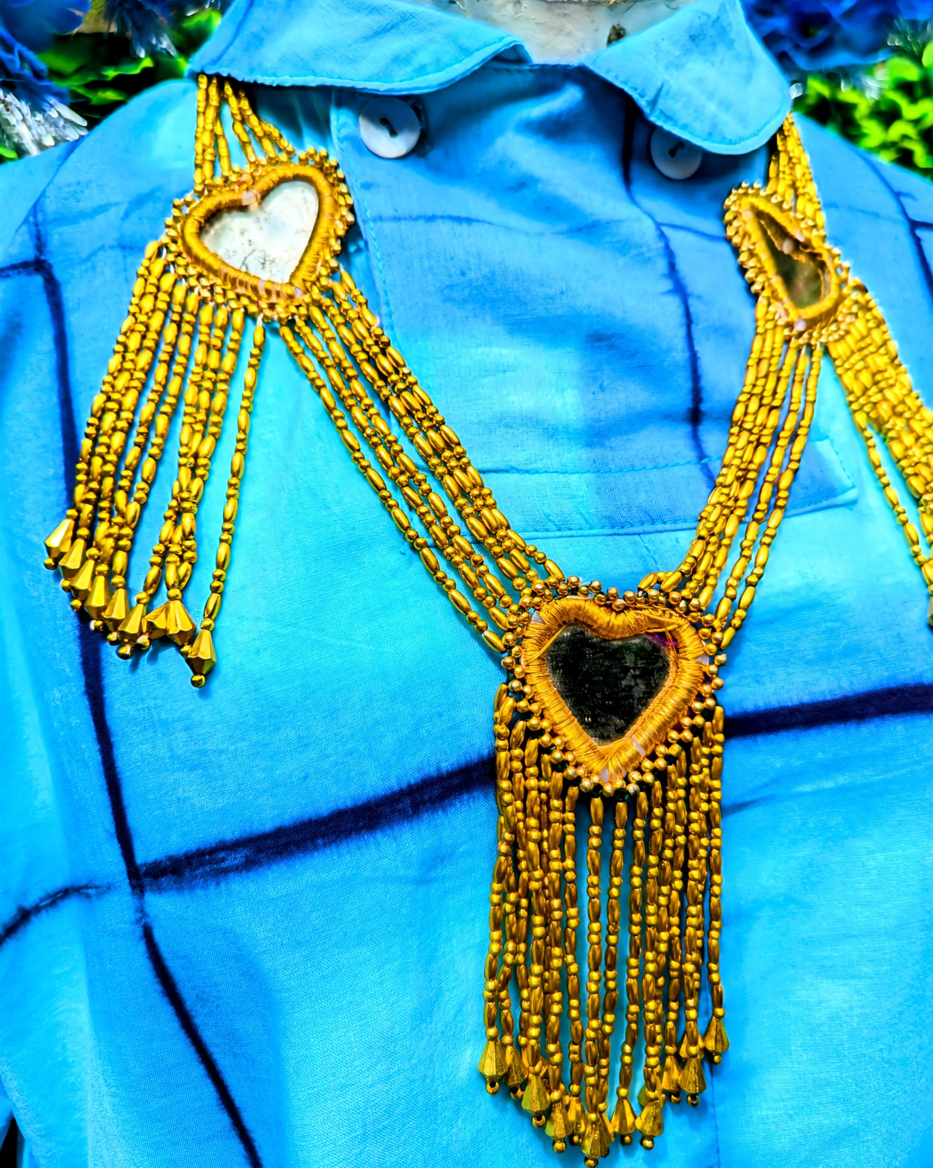 Vintage Afghan kuchi fancy necklaces.