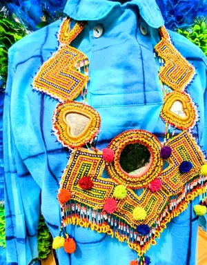 Vintage Afghan kuchi fancy necklaces.