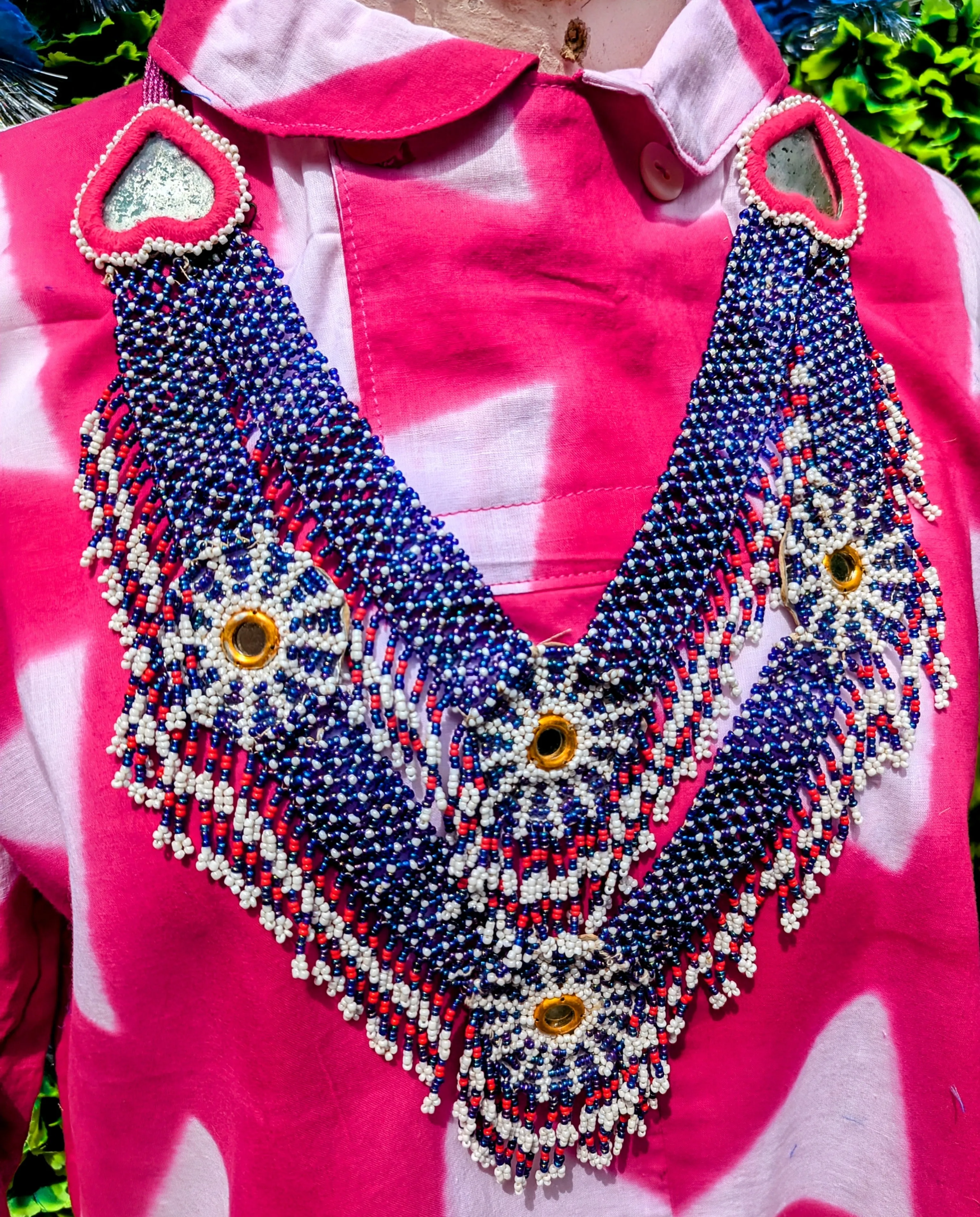 Vintage Afghan kuchi fancy necklaces.
