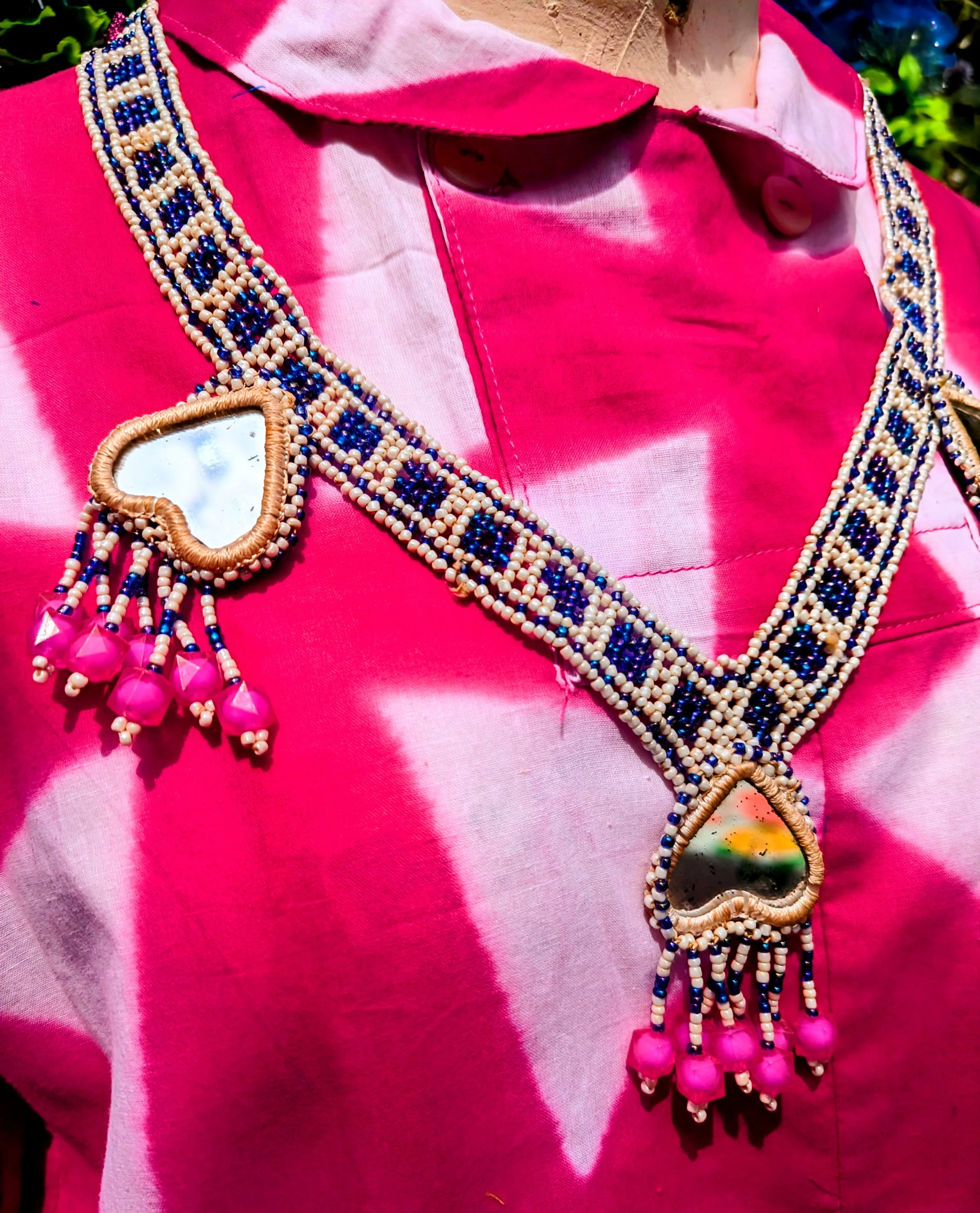 Vintage Afghan kuchi fancy necklaces.