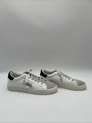 Vintage Havana Women's Liata EmbellishedStar Low Top Sneakers White Size 8 - Very Good