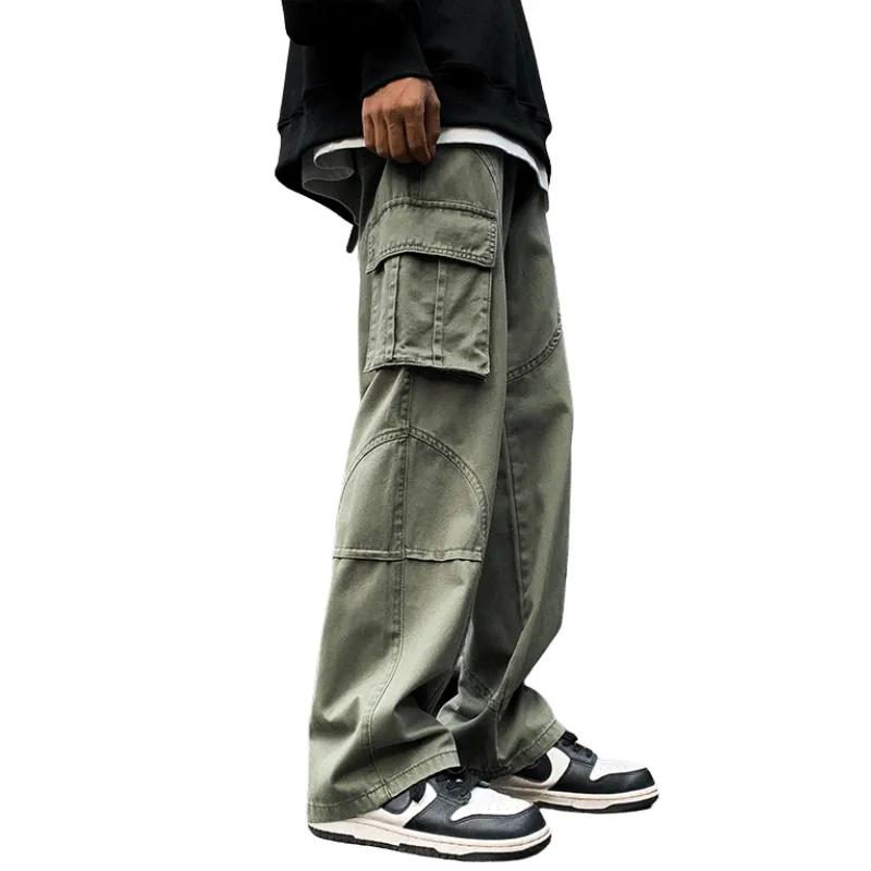 Vintage Multi-Pocket Cargo Pants