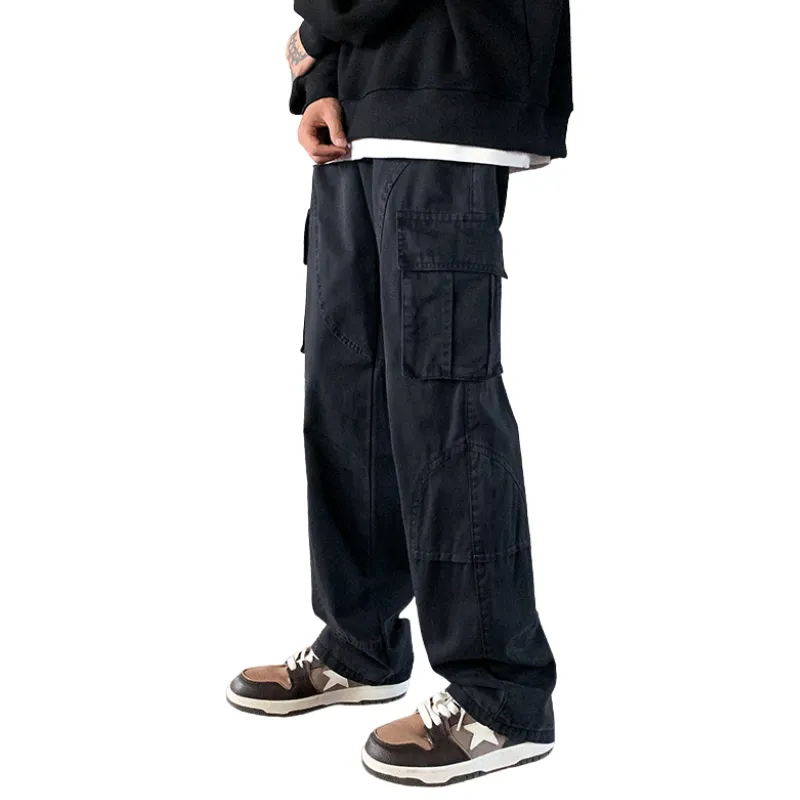 Vintage Multi-Pocket Cargo Pants