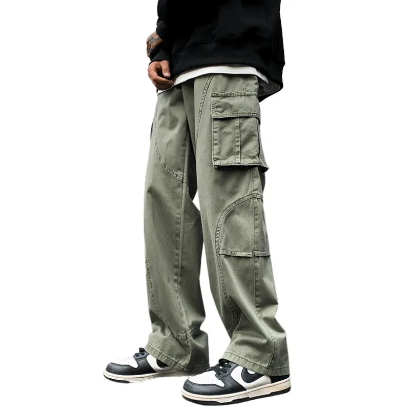 Vintage Multi-Pocket Cargo Pants