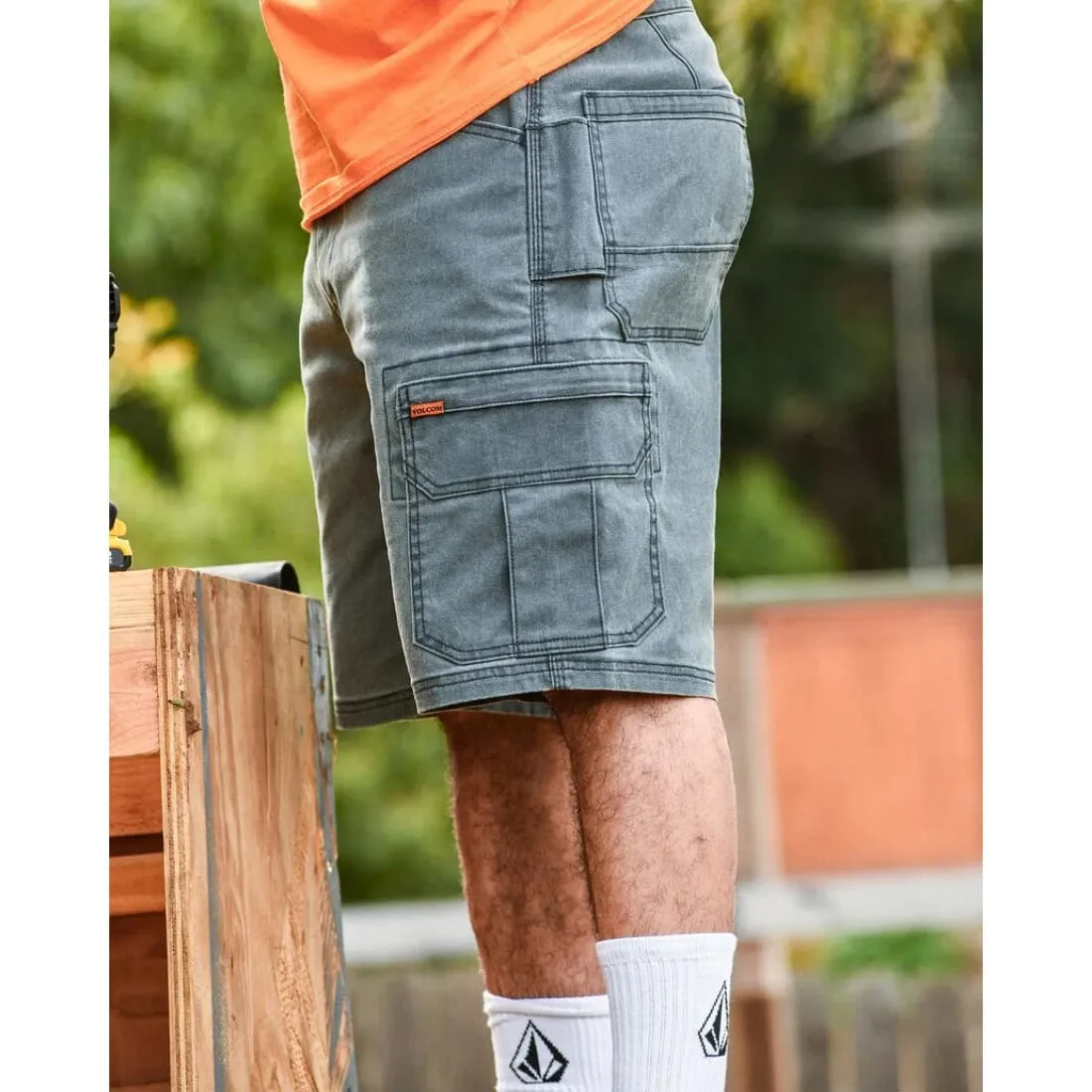 Volcom Gage 21" Work Short - Stealth