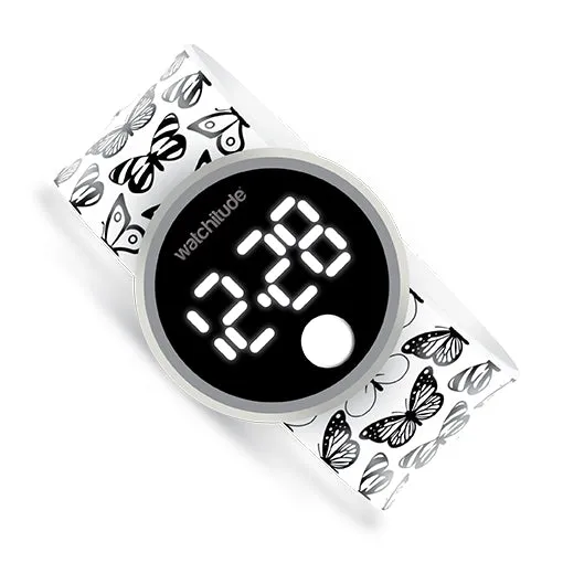 Watchitude Butterfly Color Me Digital Slap Watch