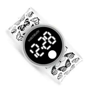Watchitude Butterfly Color Me Digital Slap Watch