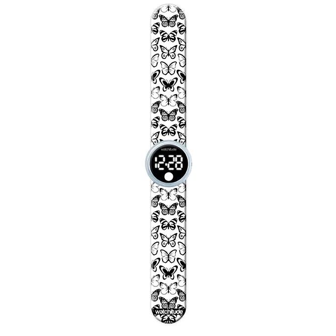 Watchitude Butterfly Color Me Digital Slap Watch