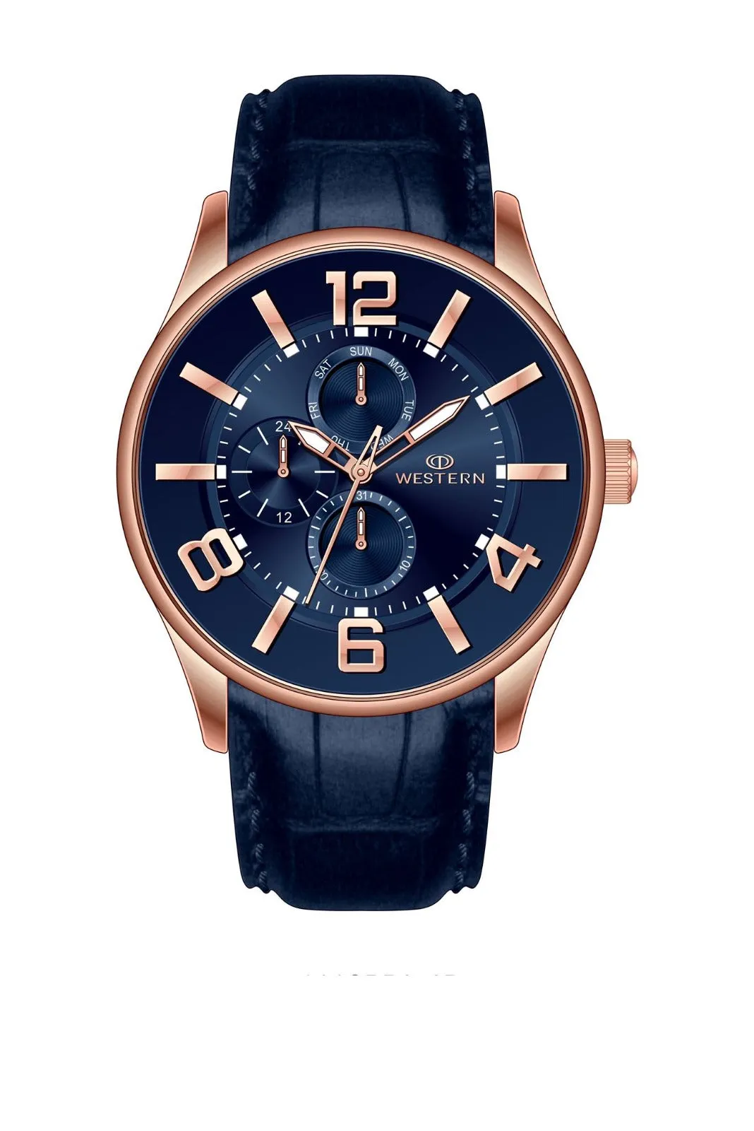 WESTERN W1814GPP070D MEN WATCH