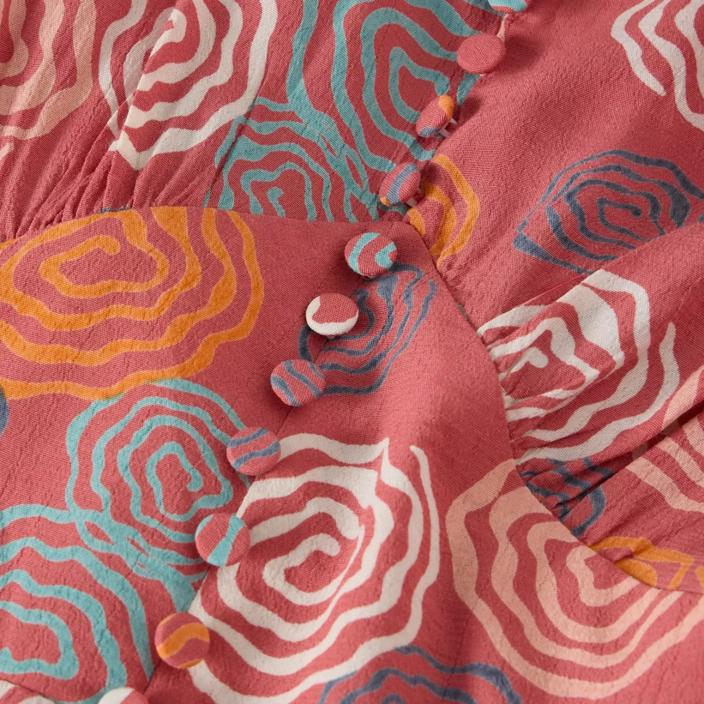 Whitestuff Hazel Bias Cut Dress | Pink Print