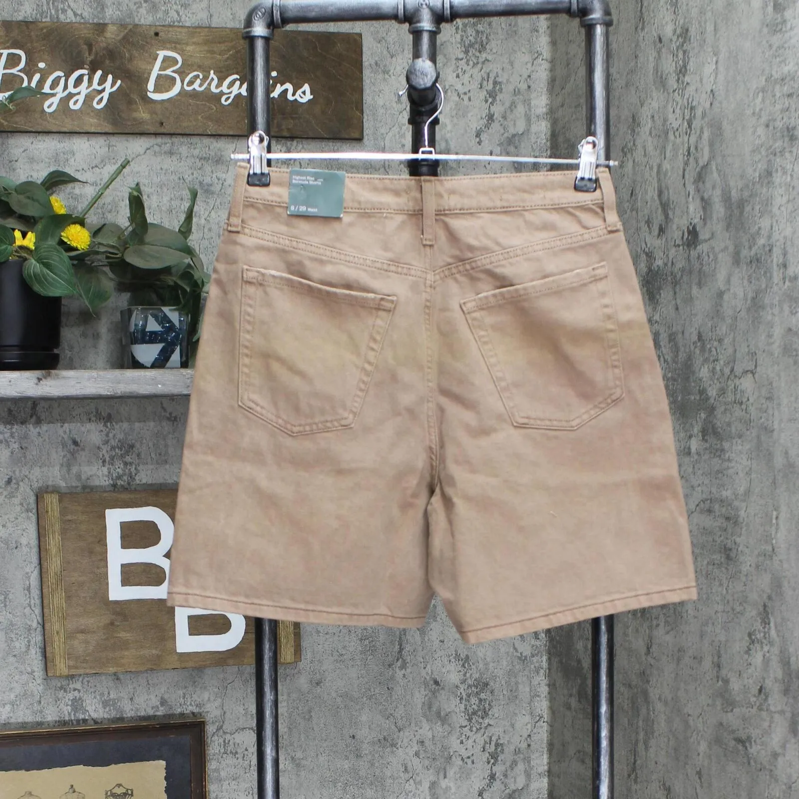 Wild Fable Womens High-Rise Mineral Dyed Bermuda Jean Shorts 83913824