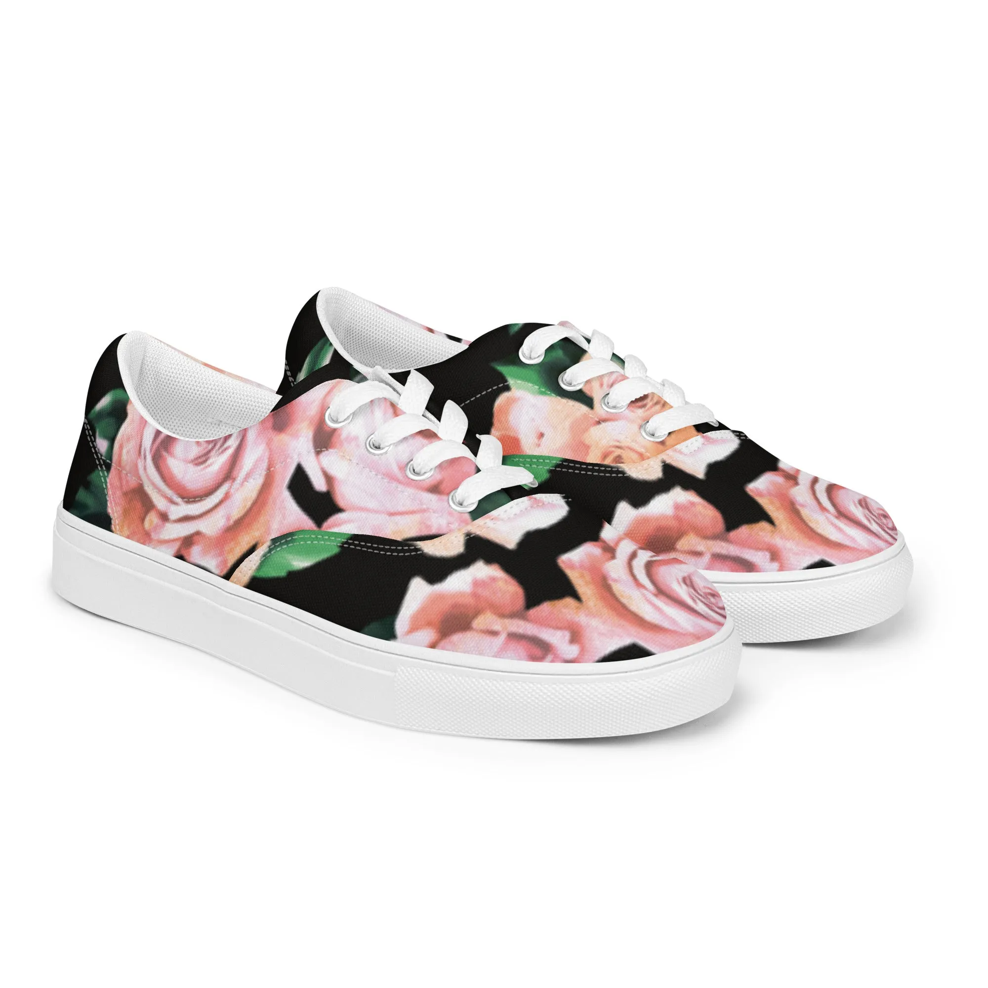 Women’s Floral Lace-Up's