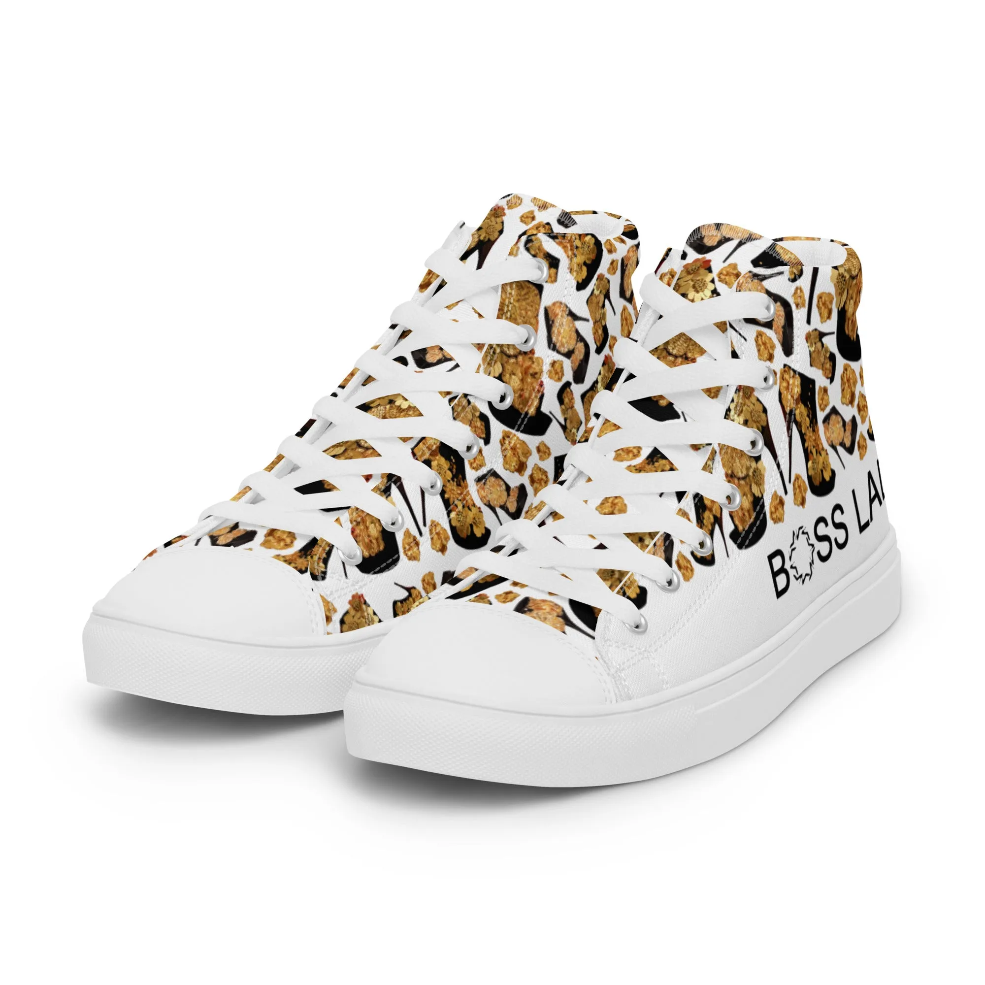Women’s high top canvas shoes 'Boss Up'