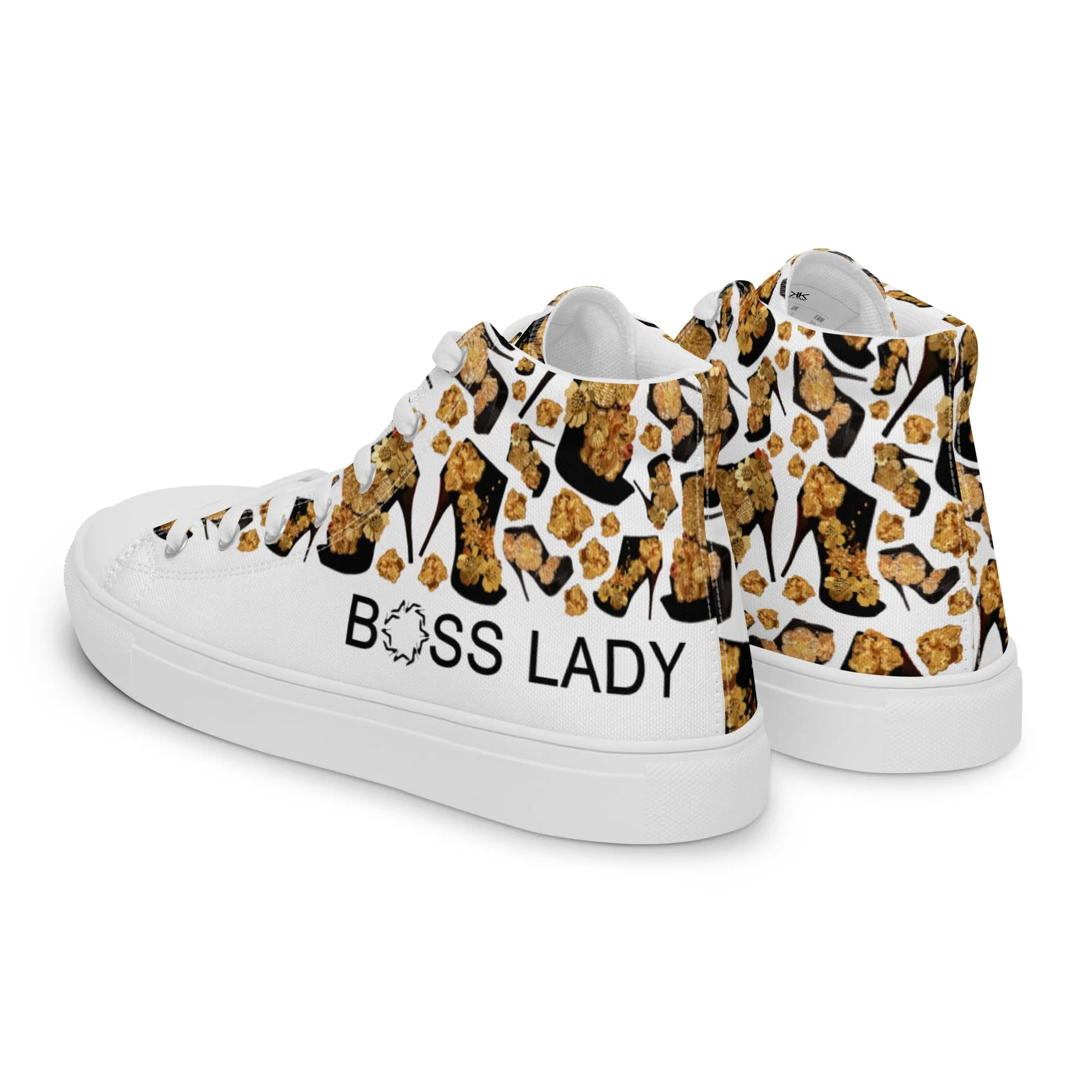 Women’s high top canvas shoes 'Boss Up'